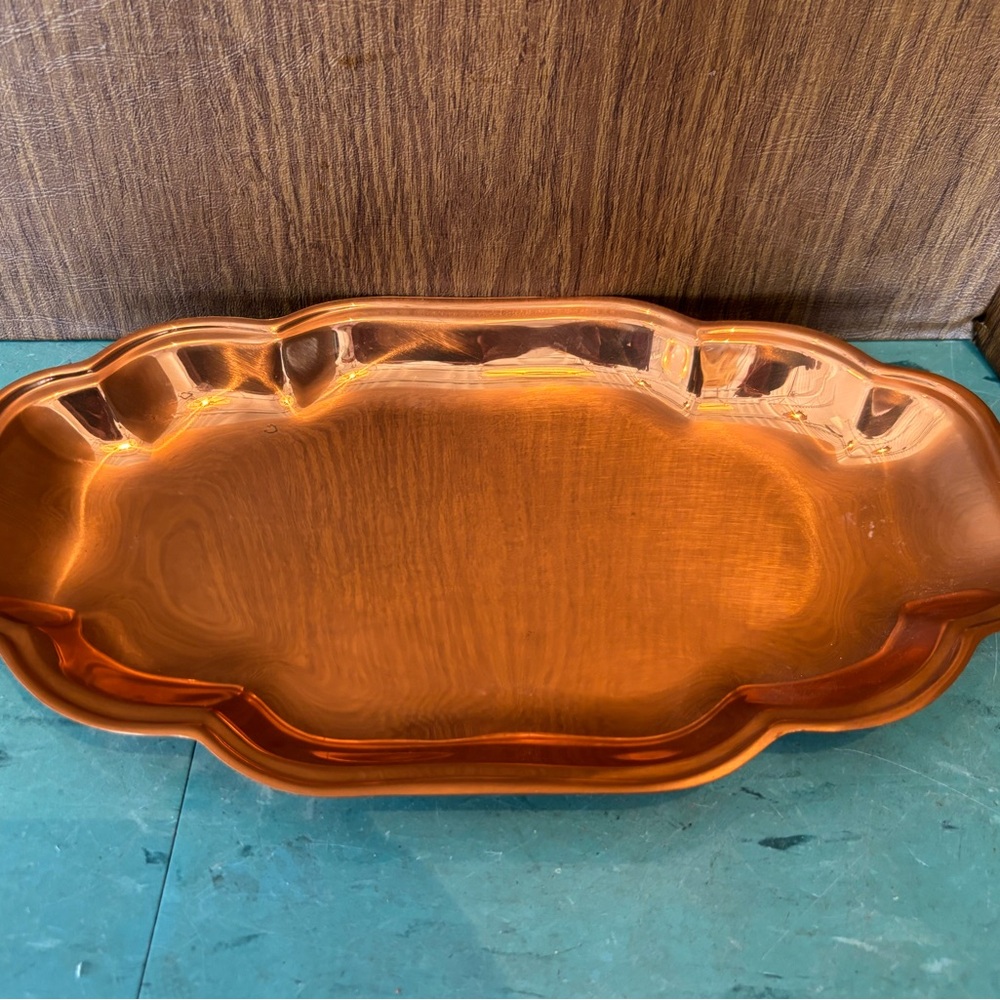 Vintage copper tray coppercraft copper guild